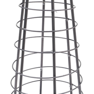 Deko-Baum Weihnachtsbaum Schmuckbaum Weihnachtsdeko Metall 115cm silberfarben