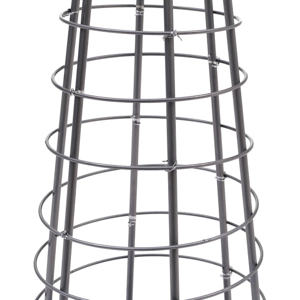 Deko-Baum Weihnachtsbaum Schmuckbaum Weihnachtsdeko Metall 115cm silberfarben