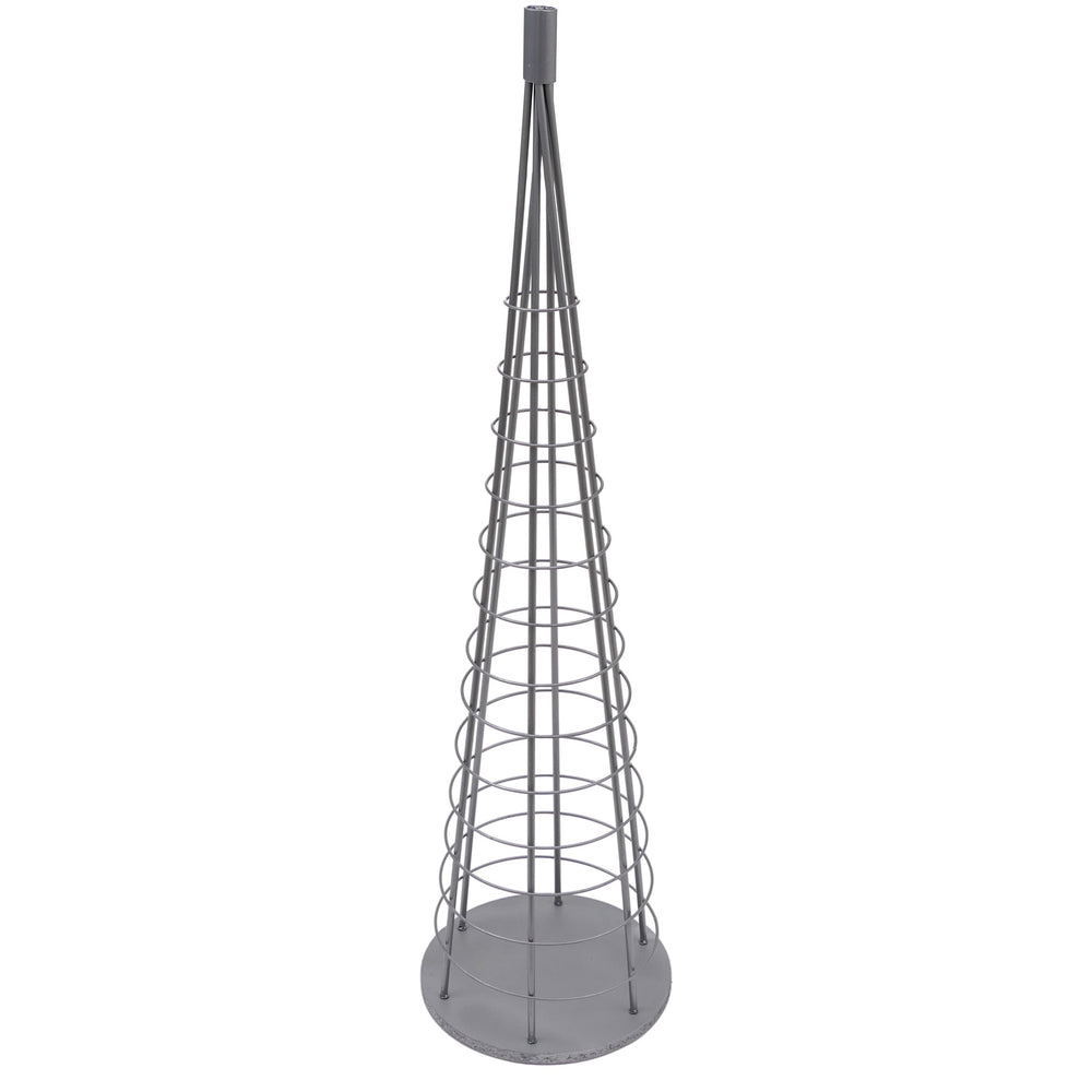 Deko-Baum Weihnachtsbaum Schmuckbaum Weihnachtsdeko Metall 115cm silberfarben
