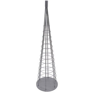 Deko-Baum Weihnachtsbaum Schmuckbaum Weihnachtsdeko Metall 115cm silberfarben