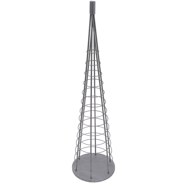 Deko-Baum Weihnachtsbaum Schmuckbaum Weihnachtsdeko Metall 115cm silberfarben