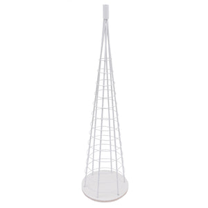 Deko-Baum Weihnachtsbaum Schmuckbaum Weihnachtsdeko Metall 115cm weiss