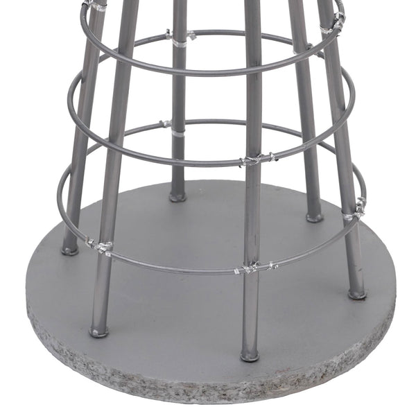 Deko-Baum Weihnachtsbaum Schmuckbaum Weihnachtsdeko Metall 160cm silberfarben
