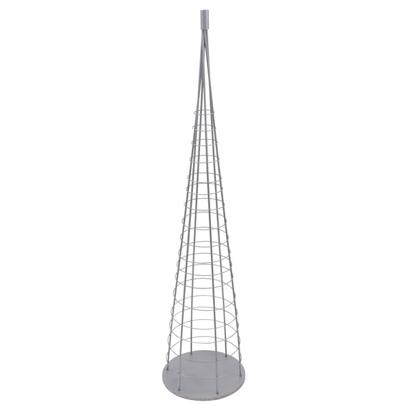 Deko-Baum Weihnachtsbaum Schmuckbaum Weihnachtsdeko Metall 160cm silberfarben