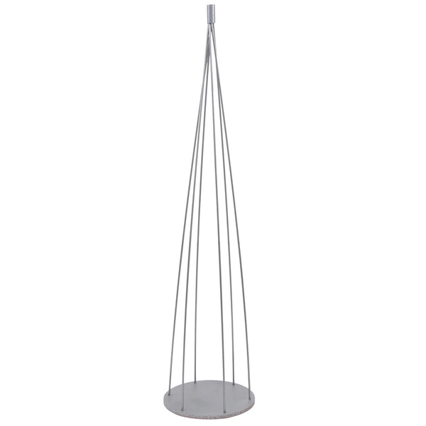 Deko-Baum Weihnachtsbaum Schmuckbaum Weihnachtsdeko Metall 160cm silberfarben