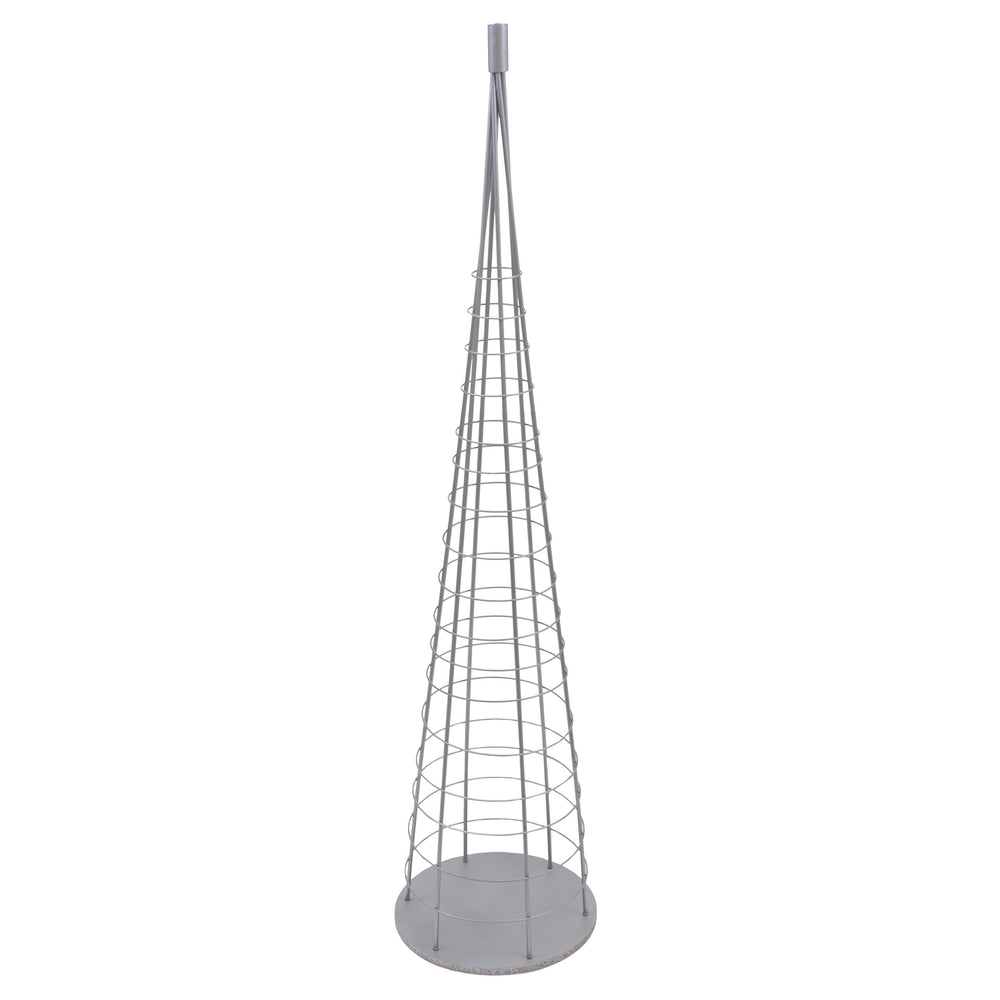 Deko-Baum Weihnachtsbaum Schmuckbaum Weihnachtsdeko Metall 160cm silberfarben