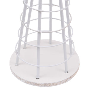 Deko-Baum Weihnachtsbaum Schmuckbaum Weihnachtsdeko Metall 160cm weiss