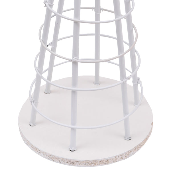 Deko-Baum Weihnachtsbaum Schmuckbaum Weihnachtsdeko Metall 160cm weiss