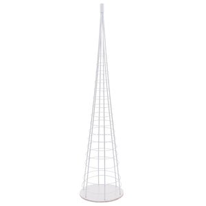Deko-Baum Weihnachtsbaum Schmuckbaum Weihnachtsdeko Metall 160cm weiss