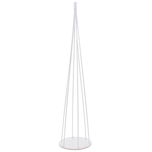 Deko-Baum Weihnachtsbaum Schmuckbaum Weihnachtsdeko Metall 160cm weiss