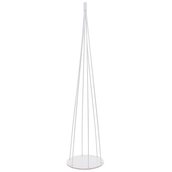Deko-Baum Weihnachtsbaum Schmuckbaum Weihnachtsdeko Metall 160cm weiss