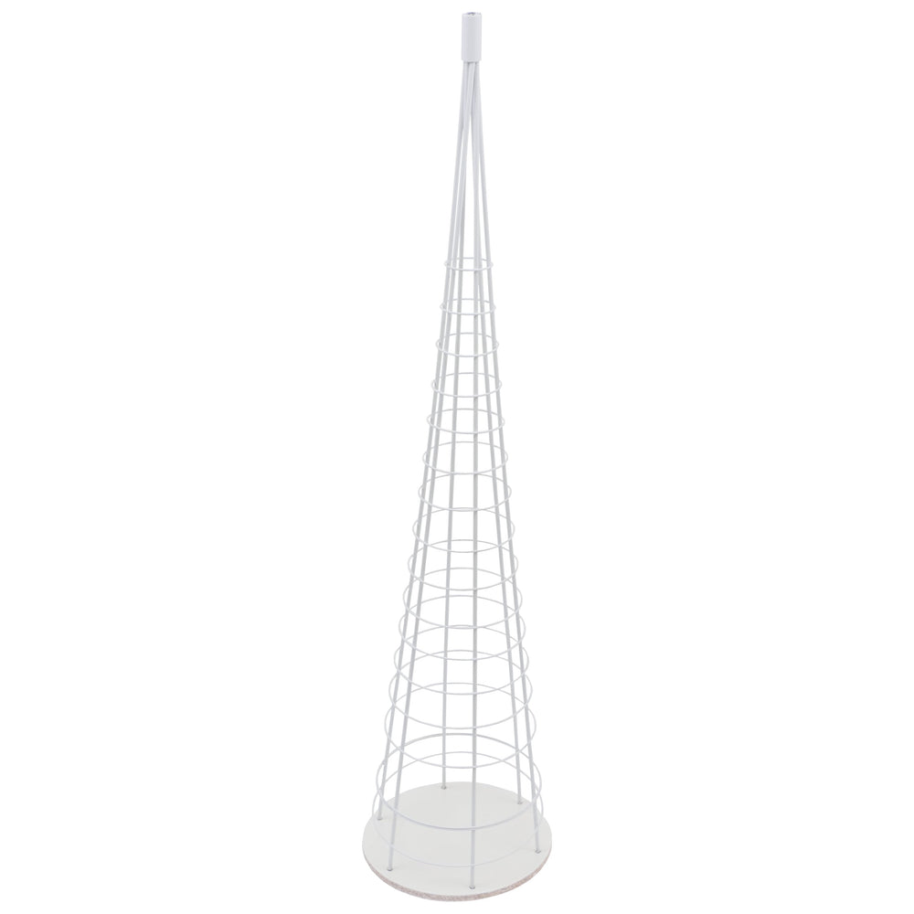 Deko-Baum Weihnachtsbaum Schmuckbaum Weihnachtsdeko Metall 160cm weiss