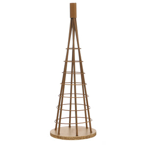 Deko-Baum Weihnachtsbaum Schmuckbaum Weihnachtsdeko Metall 60cm goldfarben