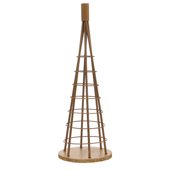 Deko-Baum Weihnachtsbaum Schmuckbaum Weihnachtsdeko Metall 60cm goldfarben