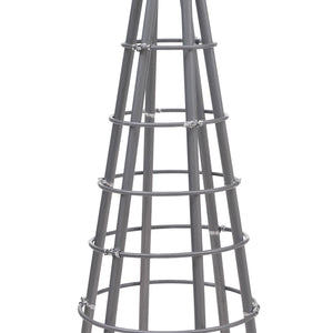 Deko-Baum Weihnachtsbaum Schmuckbaum Weihnachtsdeko Metall 60cm silberfarben