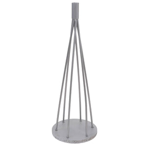 Deko-Baum Weihnachtsbaum Schmuckbaum Weihnachtsdeko Metall 60cm silberfarben