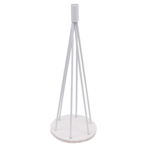 Deko-Baum Weihnachtsbaum Schmuckbaum Weihnachtsdeko Metall 60cm weiss