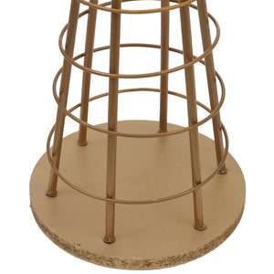 Deko-Baum Weihnachtsbaum Schmuckbaum Weihnachtsdeko Metall 90cm goldfarben
