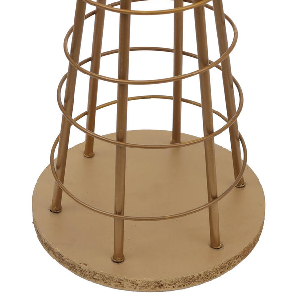 Deko-Baum Weihnachtsbaum Schmuckbaum Weihnachtsdeko Metall 90cm goldfarben