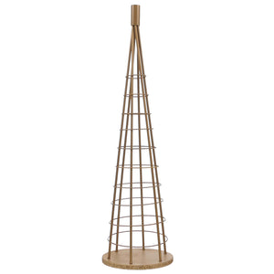 Deko-Baum Weihnachtsbaum Schmuckbaum Weihnachtsdeko Metall 90cm goldfarben