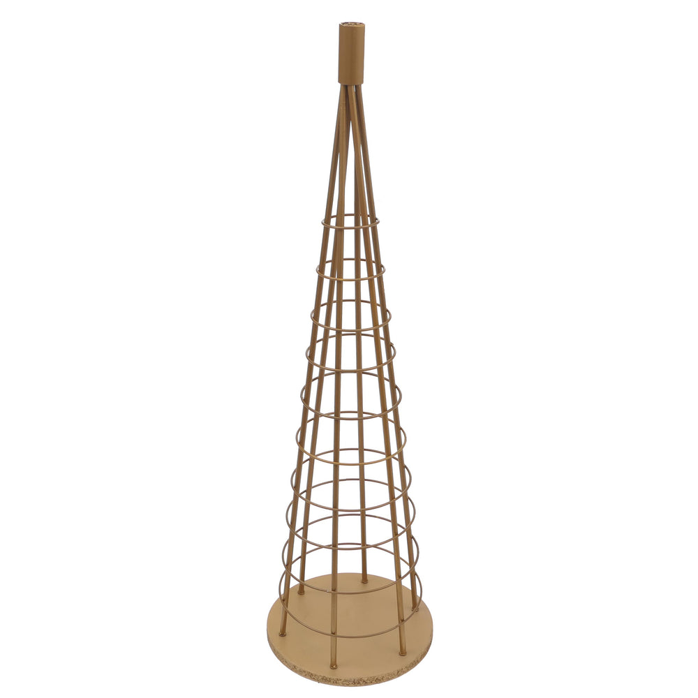 Deko-Baum Weihnachtsbaum Schmuckbaum Weihnachtsdeko Metall 90cm goldfarben