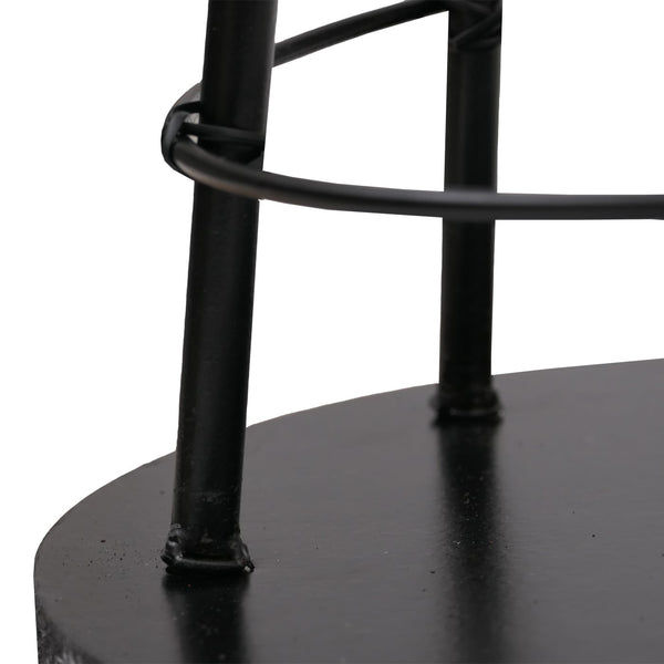 Deko-Baum Weihnachtsbaum Schmuckbaum Weihnachtsdeko Metall 90cm schwarz