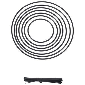 Deko-Baum Weihnachtsbaum Schmuckbaum Weihnachtsdeko Metall 90cm schwarz