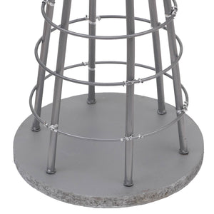 Deko-Baum Weihnachtsbaum Schmuckbaum Weihnachtsdeko Metall 90cm silberfarben