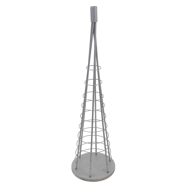 Deko-Baum Weihnachtsbaum Schmuckbaum Weihnachtsdeko Metall 90cm silberfarben