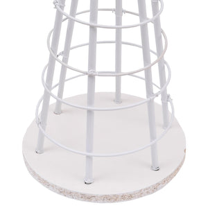 Deko-Baum Weihnachtsbaum Schmuckbaum Weihnachtsdeko Metall 90cm weiss