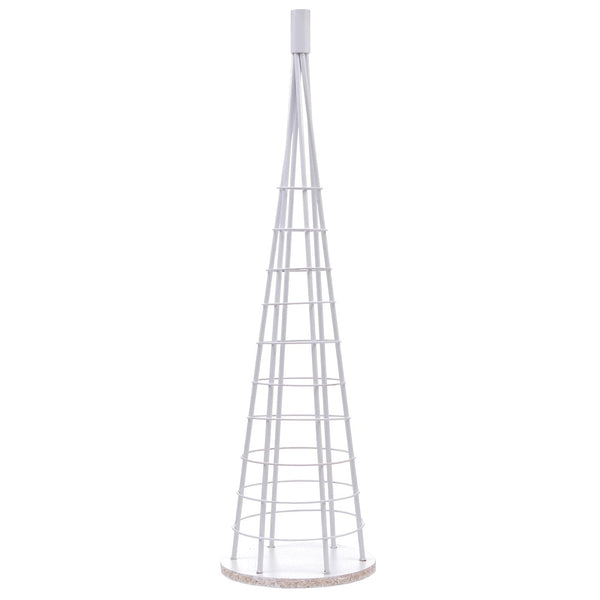 Deko-Baum Weihnachtsbaum Schmuckbaum Weihnachtsdeko Metall 90cm weiss