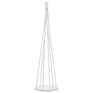 Deko-Baum Weihnachtsbaum Schmuckbaum Weihnachtsdeko Metall 90cm weiss