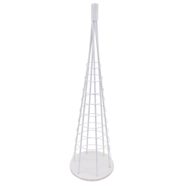 Deko-Baum Weihnachtsbaum Schmuckbaum Weihnachtsdeko Metall 90cm weiss
