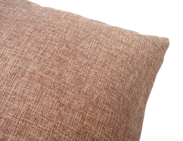 Deko-Kissen Kreise Sofakissen Zierkissen mit Füllung 45x45cm braun schwarz