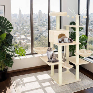Kratzbaum Lilou 165cm beige
