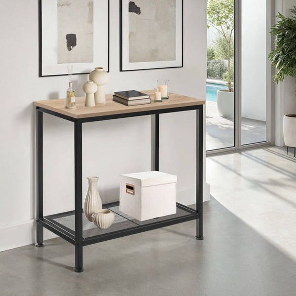 Beistelltisch Filton Industrial Holz hell, Eiche Sonoma