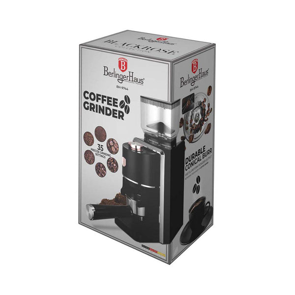 Berlinger Haus elektrische Kaffeemühle Black Rose Collection