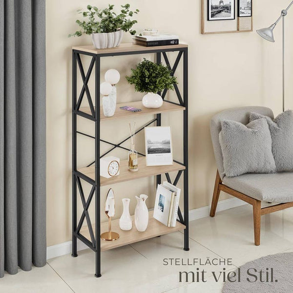 Regal Barry Industrial Holz hell, Eiche Sonoma