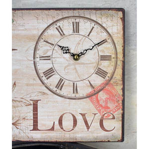 WANDUHR LANDHAUSSTIL UHR SHABBY KÜCHENUHR KINDERUHR