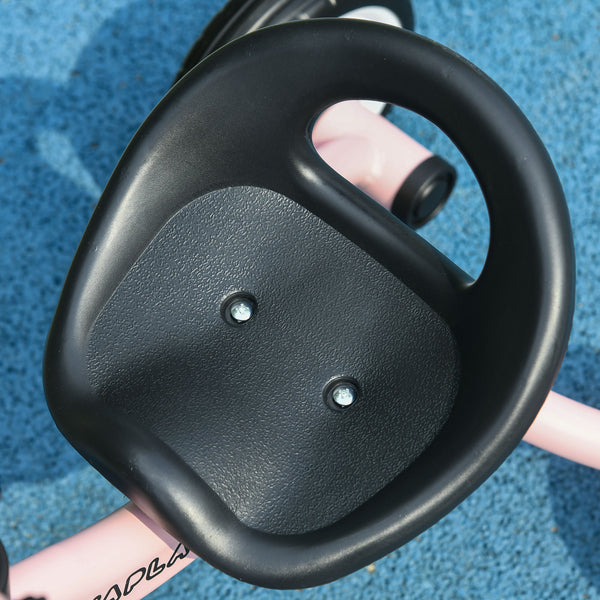 Dreirad Kinderfahrzeug verstellbarer Sitz mit Fahrradkorb & Klingel Rosa