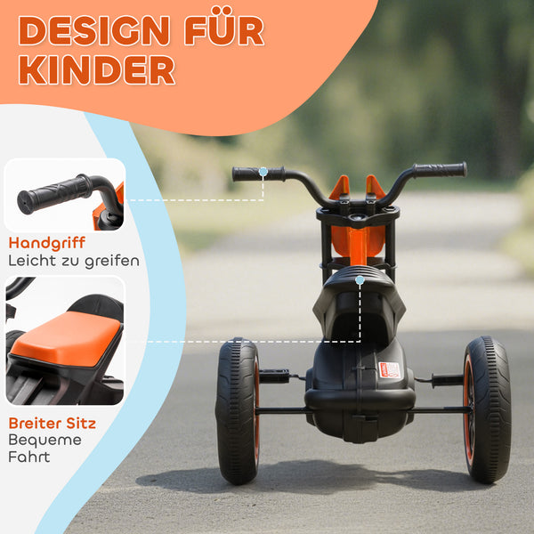 Dreirad Laufrad mit Pedal für Kinder ab 18 Monate