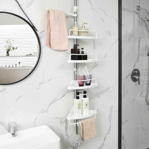 Duschregal Teleskopregal Badezimmer höhenverstellbar