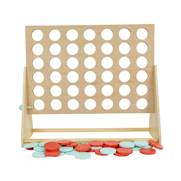 TP TOYS Gioco Match 4 gigante in legno FSC
