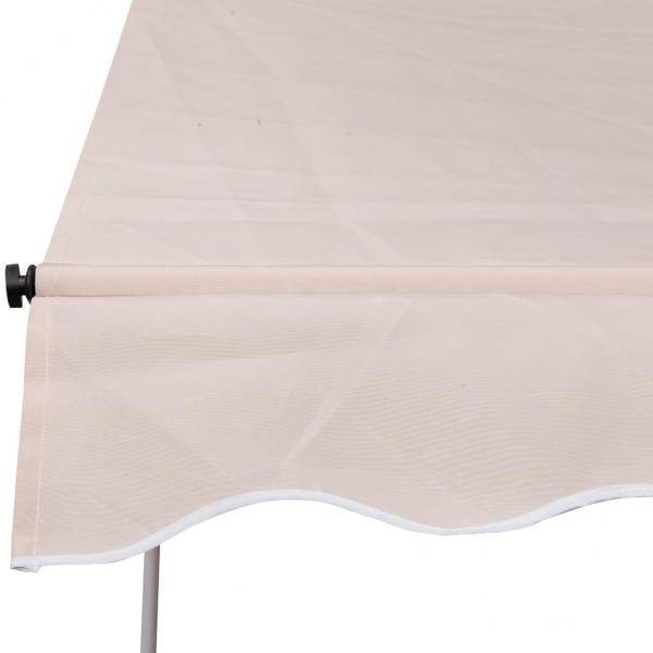 Markise Klemmmarkise Sonnenschutz Beige 200 x 150cm