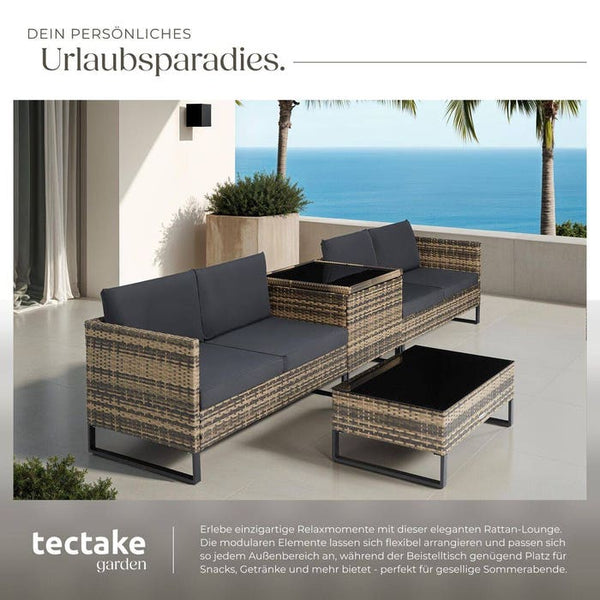 Rattanlounge Ostuni - natur