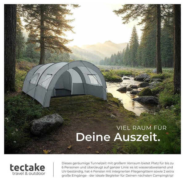 Roskilde tunnel tent for 6 people