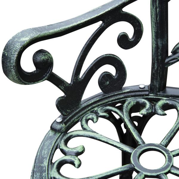 Gartenbank Parkbank Sitzbank Bank Gartenmöbel 2-Sitzer Metall