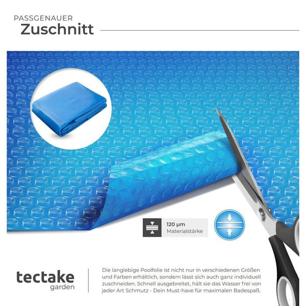 Poolabdeckung Solarfolie rund, Ø 300 cm