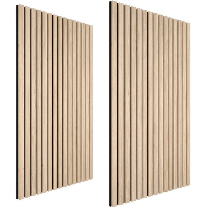 Akustikpaneele Sonic Wall Eiche hell 2er Set