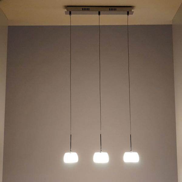 Deckenleuchte HW129, Pendelleuchte Hängeleuchte Deckenlampe, 3-flammig